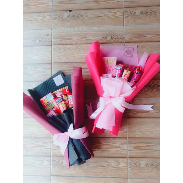 

BUCKET BOUQUET BUKET SNACK MURAH KADO ULANGTAHUN HADIAH WISUDA GIFT BOX