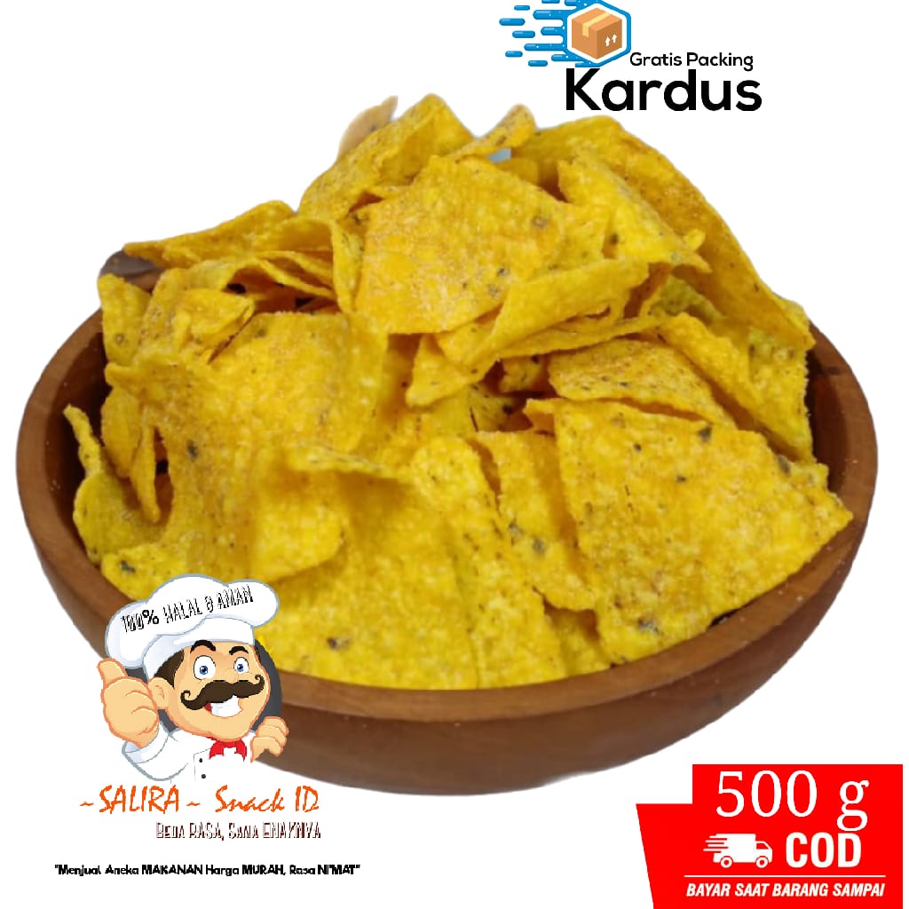 

TORTILA BBQ 500g / TORTILLA PREMIUM SALIRA SNACK RENYAH RASA DIJAMIN NAGIH | jajanan jadul makanan ringan termurah snack kiloan camilan BISA COD