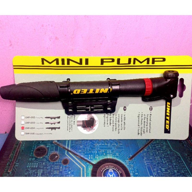 MINI PUMP POMPA SEPEDA POMPA KECIL POMPA UNITED POMPA TANGAN