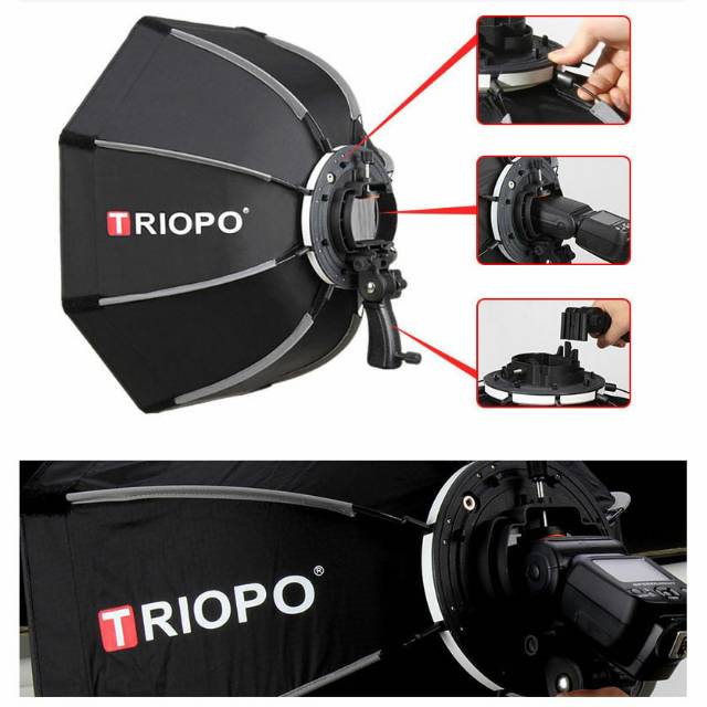 Softbox for flash TRIOPO KS-120 KS120 diameter 120cm