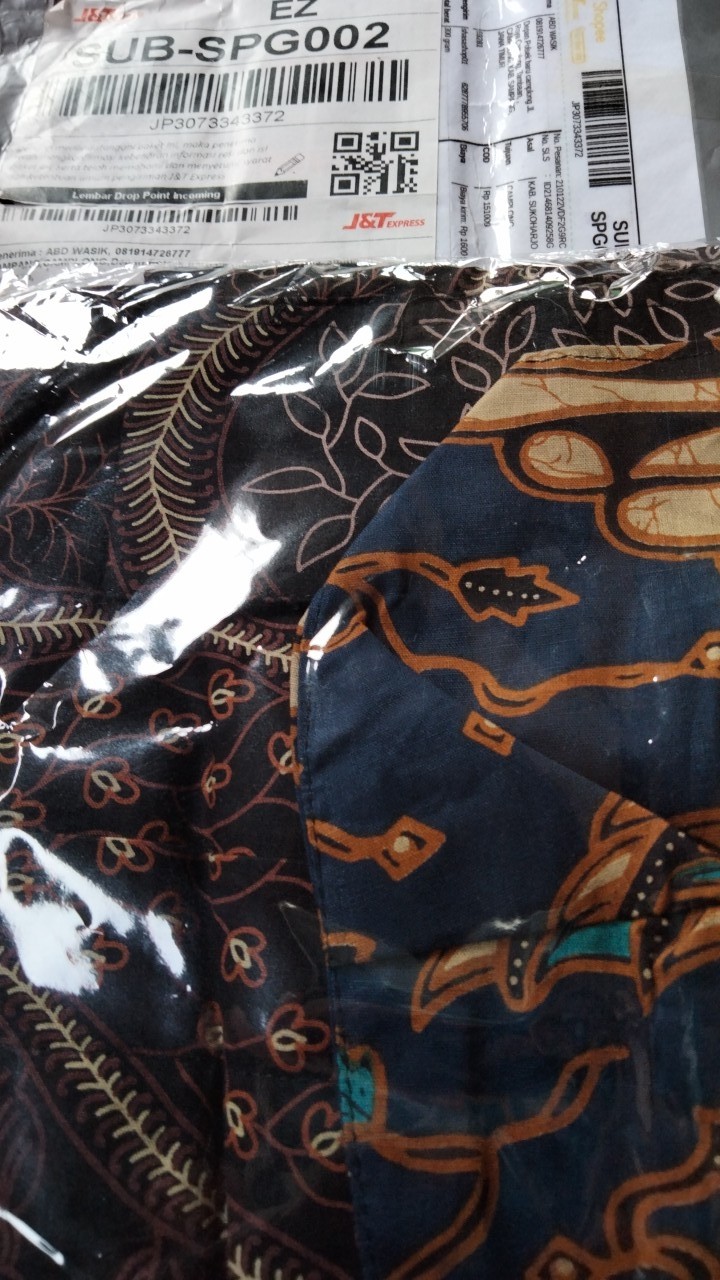 Kemeja Batik Dewangga Katun Halus Full Furing