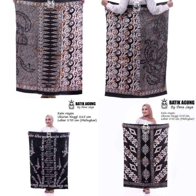 SARUNG SANTRI-SANTRIWATI IRENGAN /SARUNG GOYOR MOTIF BATIK CORAK