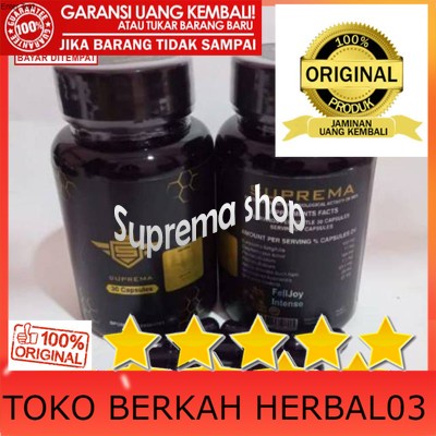 100% ASLI SUPREMA ASLI ORIGINAL STAMINA PRIA PERKASA. BPOM TR ®