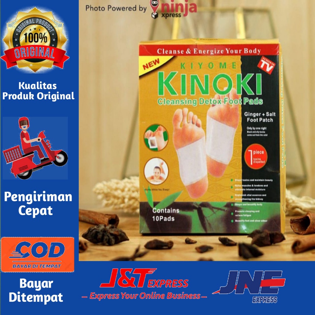 ⭐️⭐️BIG SALE⭐️ ⭐️[BISA COD] Kinoki Gold detox Koyo