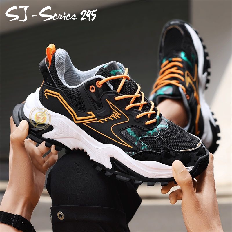 [OOS] Sepatu Sneakers Pria Keren dan Trendy Untuk OOTD Kualitas Import Premium -295