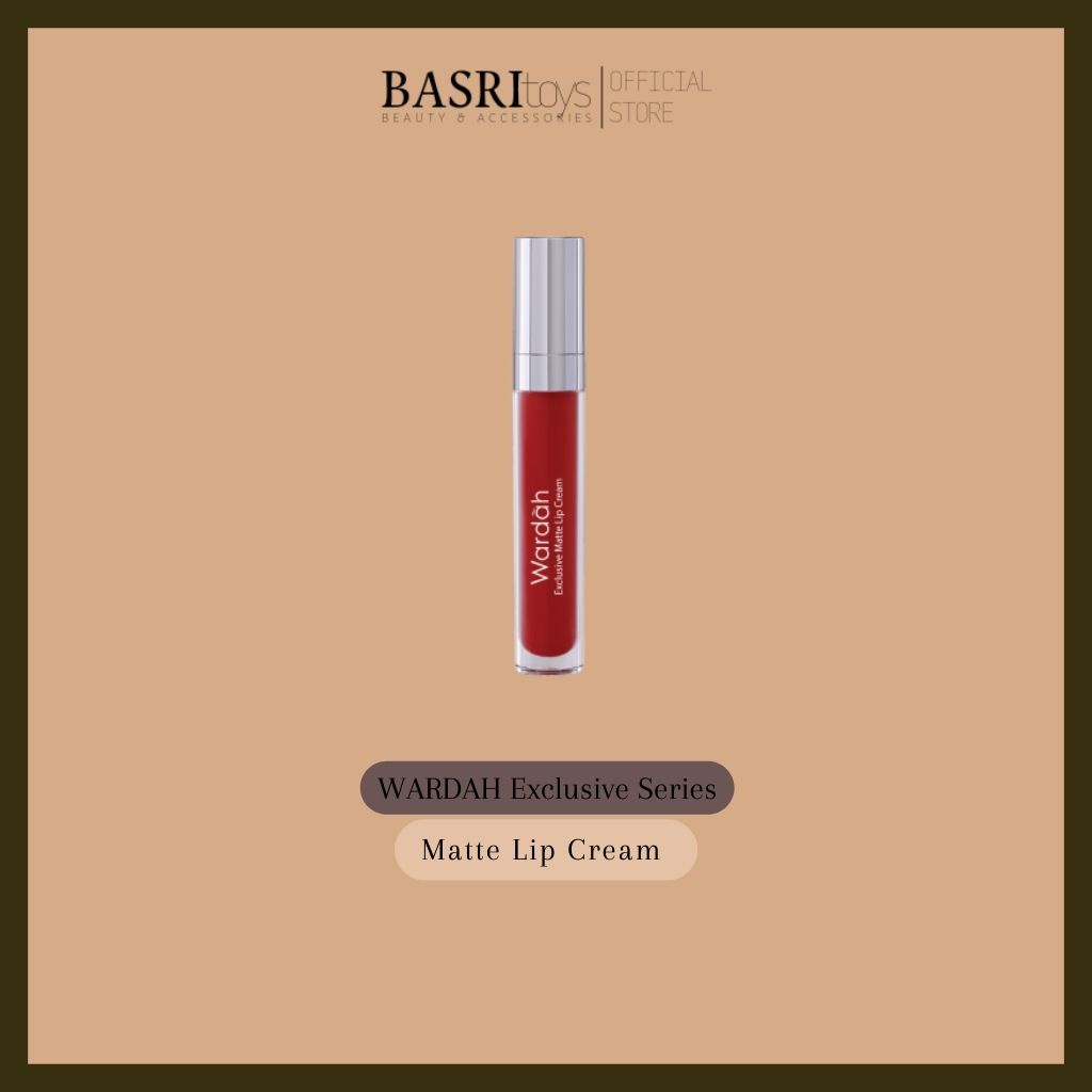 WARDAH Exclusive Matte Lip Cream - Warna Intense dan Tahan Lama