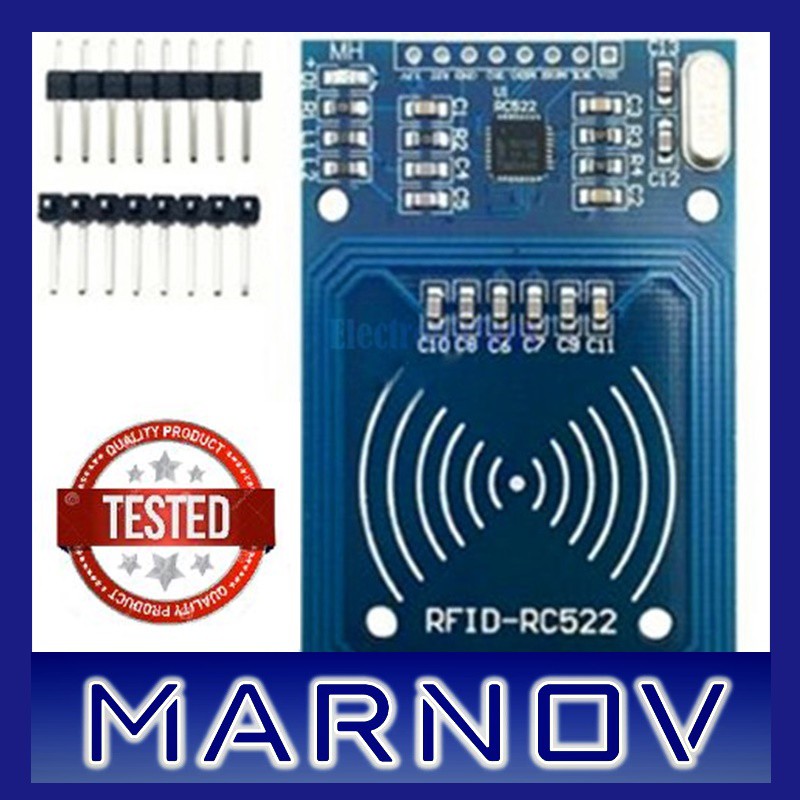 Jual RFID Modul for Arduino (Reader & Writer RC522) MFRC522 | Shopee ...
