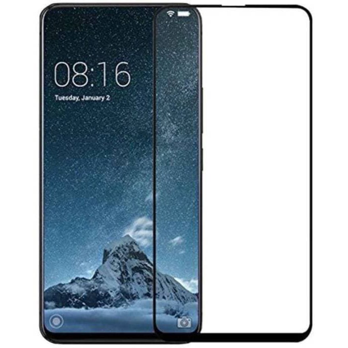 Jual Tempered Glass Vivo V15 Pro Full Cover Warna 5D / 6D / 9D - Hitam