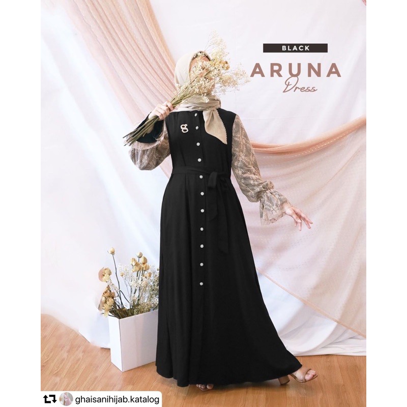 ❌FULL BOOKED❌ ARUNA DRESS by Gamaleea Ghaisani