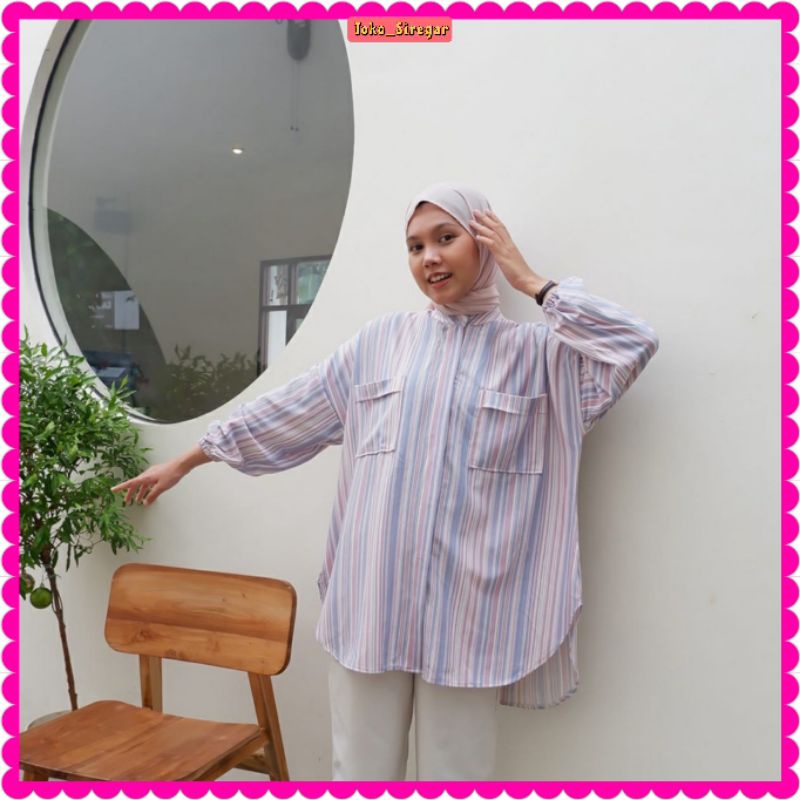 TUNIK SIERRA // SIERRA CANDY STRIPE TUNIK // TUNIK JUMBO SIERRA LD 120 TERMURAH