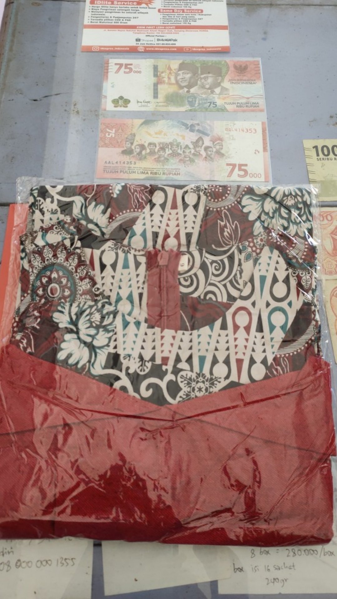 Via Kids Dress - Dress Batik Anak Wanita / Fia