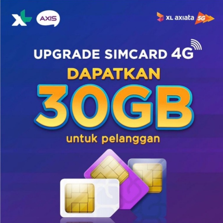 Kartu Upgrade XL (3G ke 4G)