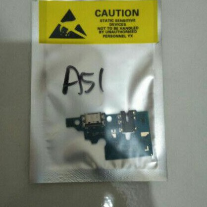 Papan Konektor Cas Samsung A51 2020/ Konektor Carger Samsung A51
