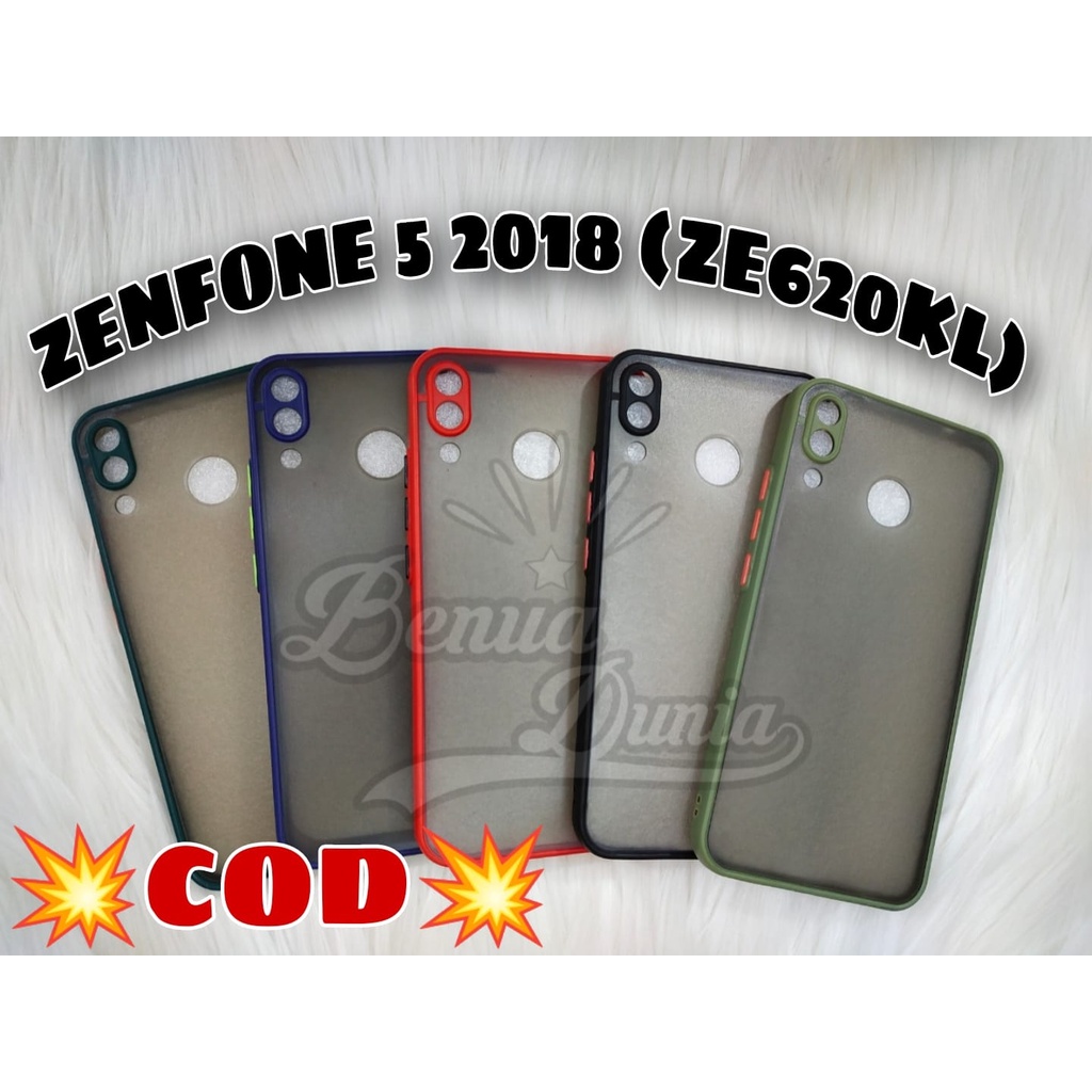 CASE MATTE ASUS ZENFONE 4 MAX PRO // CASE DOVE MY CHOICE PLUS RING KAMERA ZENFONE 4 MAX PRO - BD