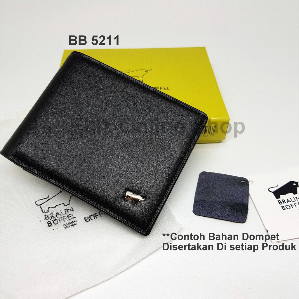  Dompet  Pria  5211 Braun Buffel Black Model 3D 3  