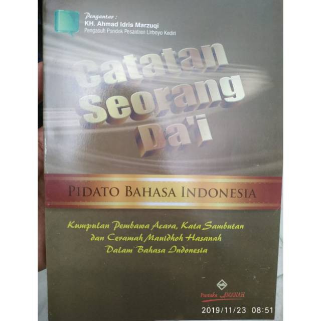 

Original Catatan seorang dai - Pidato Bahasa Indonesia