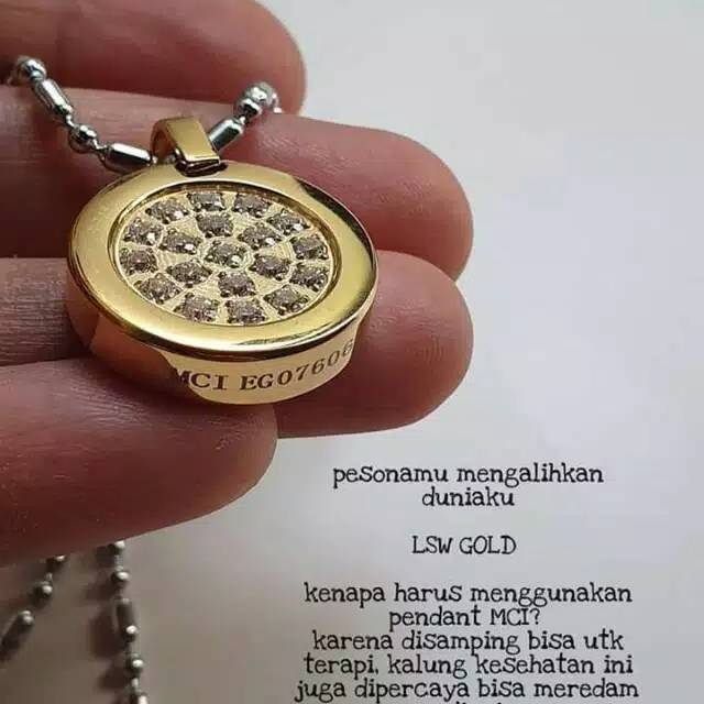 Kalung LSW Gold Kalung Kesehatan LSW Gold original