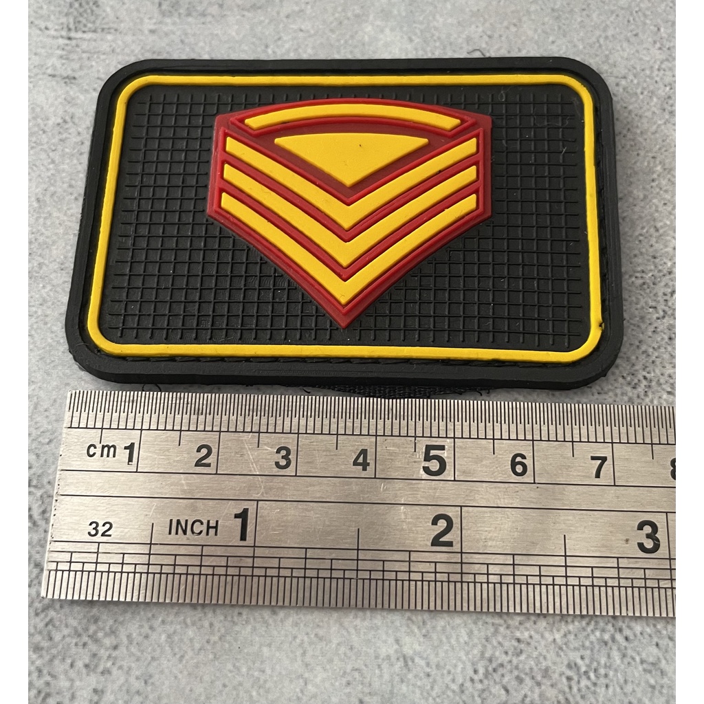 Patch Akpol (Kotak) - Patch Velcro Akademi Kepolis*an- Prepetan