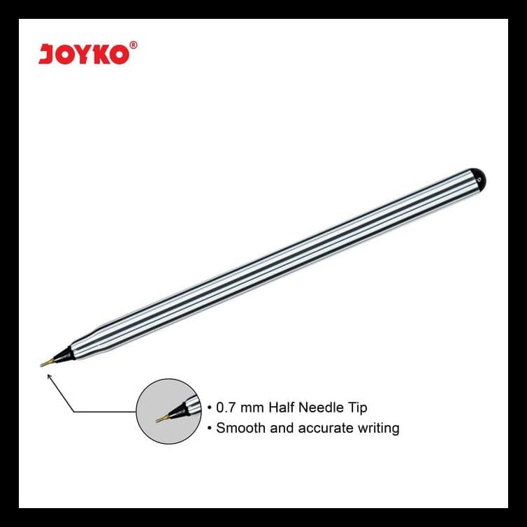 

Ball Pen / Pulpen / Pena Joyko Bp-249 / 12 Pcs / Lino / 0.7 Mm Bermutu