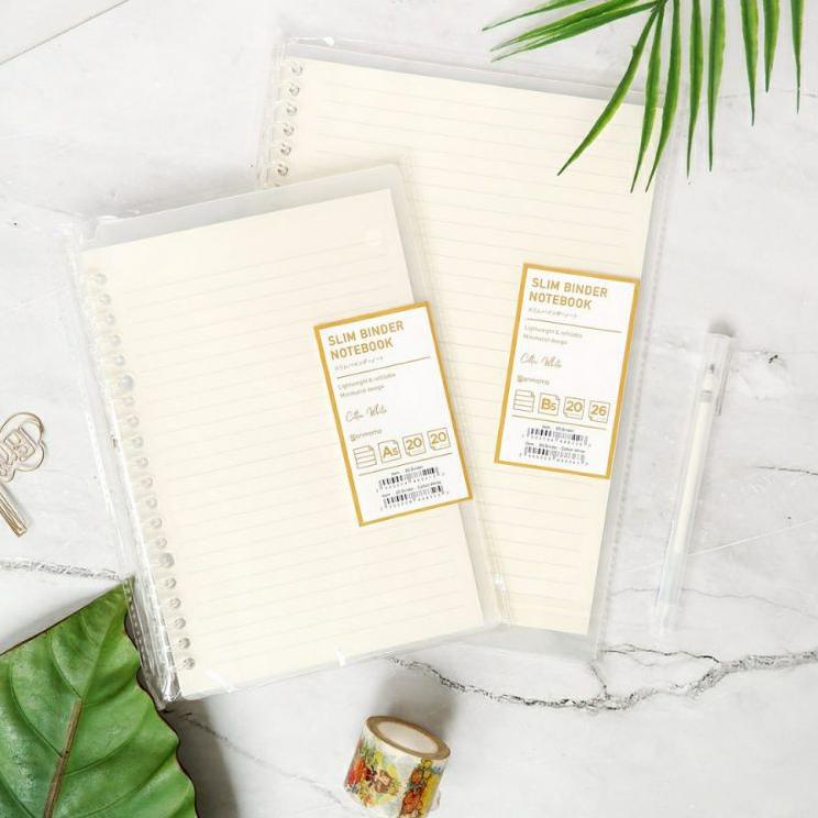

KWLB SLIM FILE BINDER NOTEBOOK [yq -163]