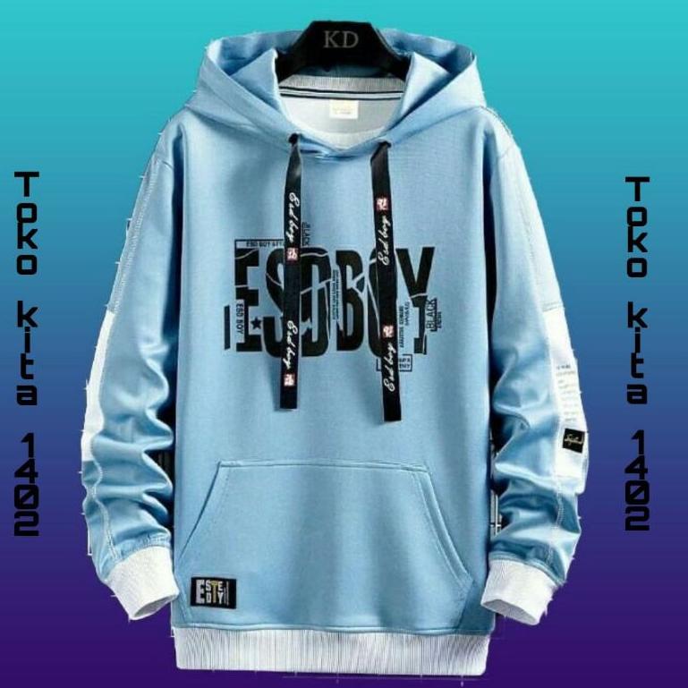 [SKU PRODUK : 7NAOJ] ESEBOY -Sweater Hoodie korea Remaja Tanggung Dewasa | Jaket hodie Cowok Cewek K