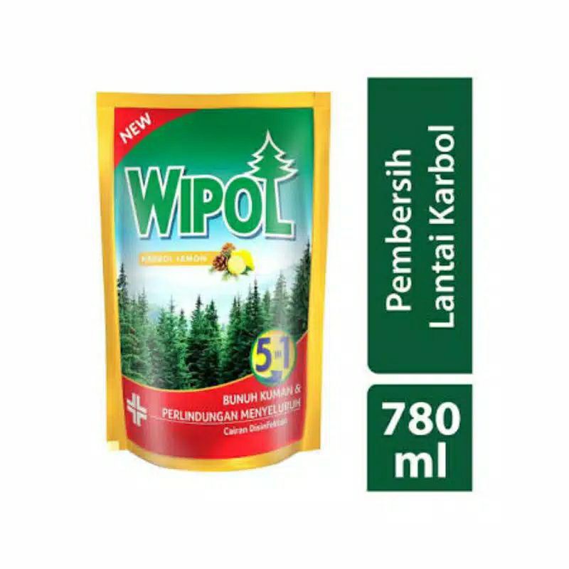 Wipol Karbol 780ml / wipol Refill