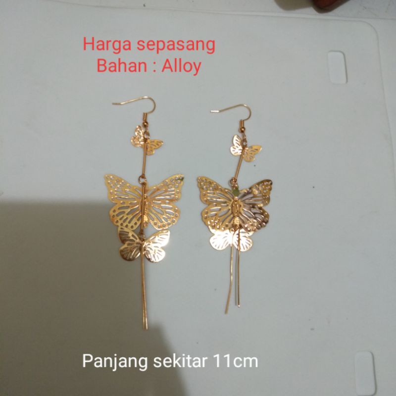 Anting India KupuKupu Panjang