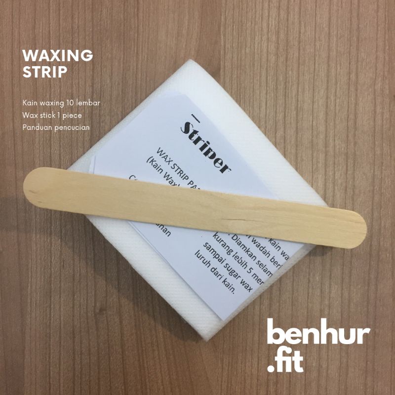 [Extra] Kain Waxing | Kertas Wax Strip | Free Wooden Spatula