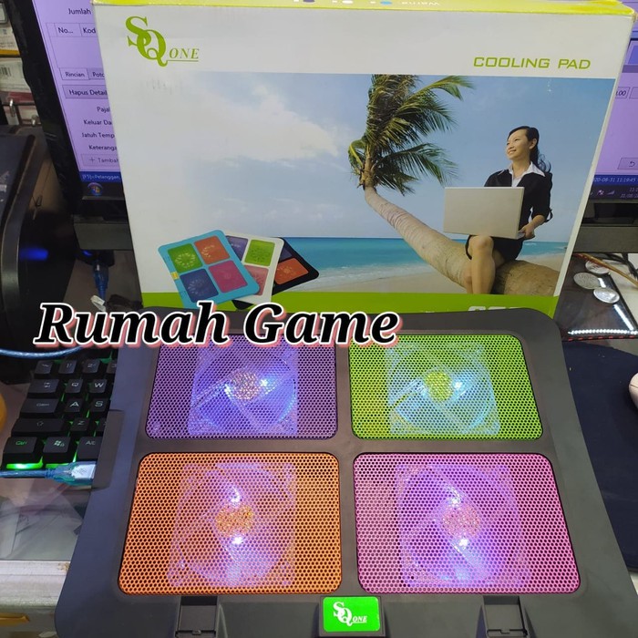 Notebook Cooling Pad SQ One S60 - CoolingPad SQ One S60