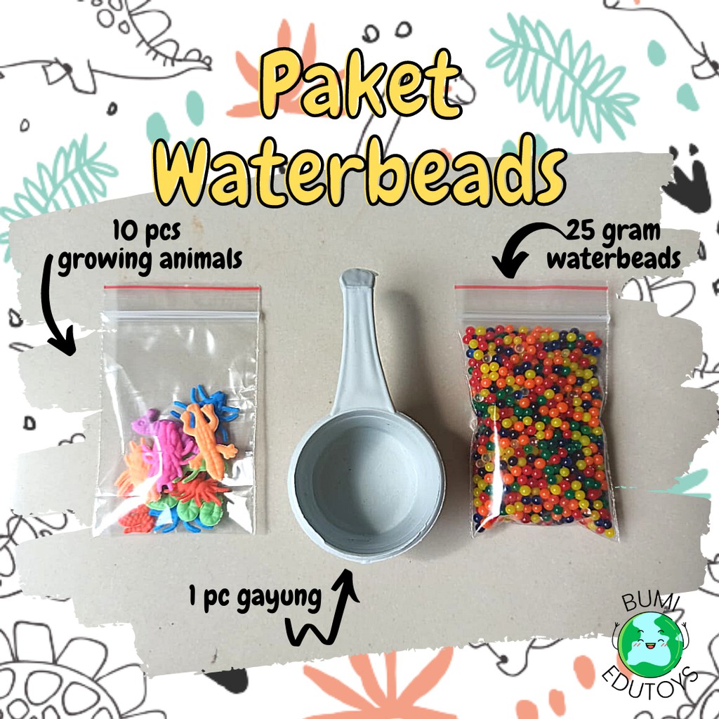 Bumiedutoys - Paket Waterbeads / Waterbeads / Hidrogel / Sensory Toys