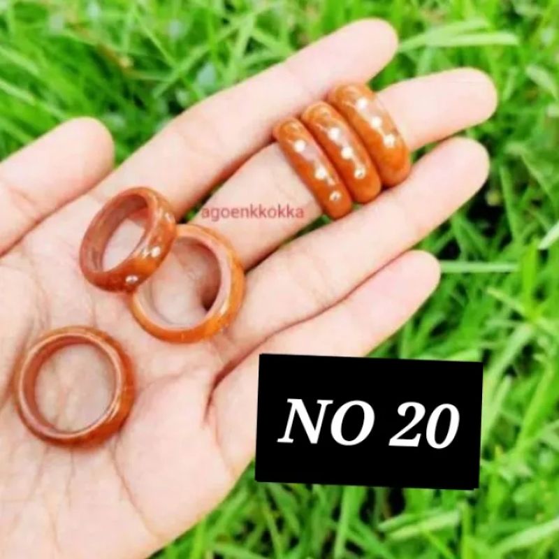 Cincin mata 3 coklat ukuran 20 kokka kaokah