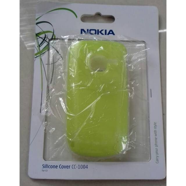 Silikon Nokia C3 Original