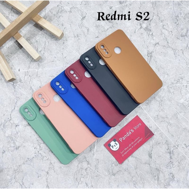 Softcase Pro Camera Redmi S2 Candy Case Full Color 3D Silikon TPU
