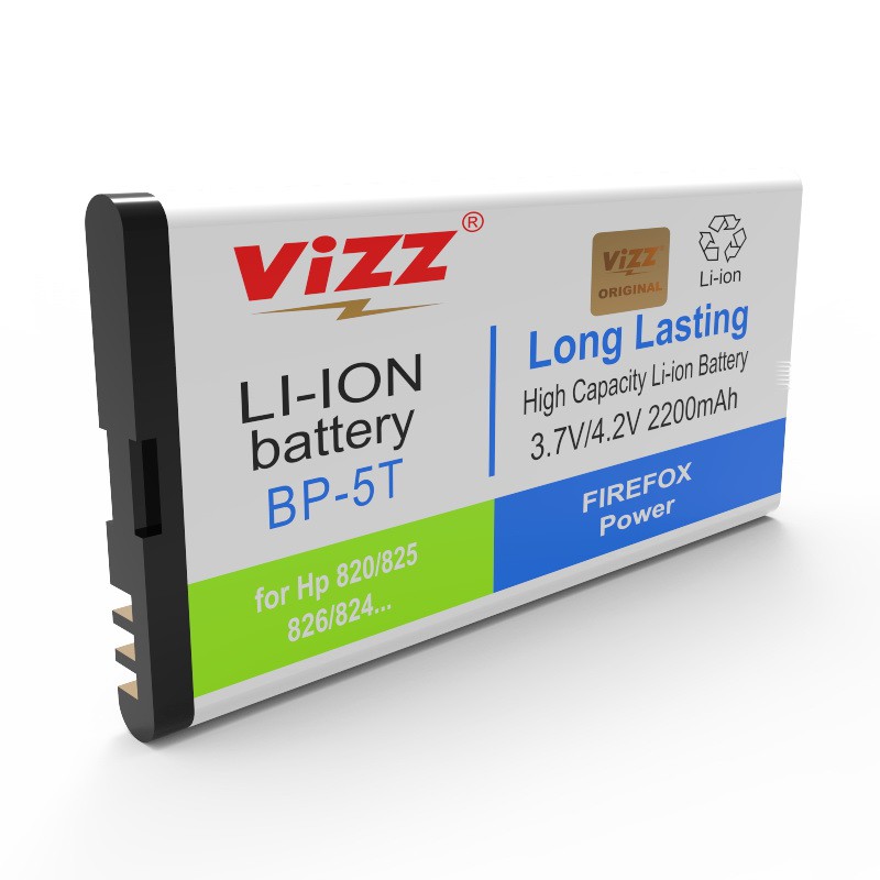 Vizz Battery Batre Baterai Vizz Nokia 5T Lumia 820 825 BL-5T BL5T BL 5T BP-5T BP5T BP 5T