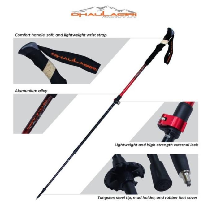 Trekking pole Dhaulagiri 104 130-140cm