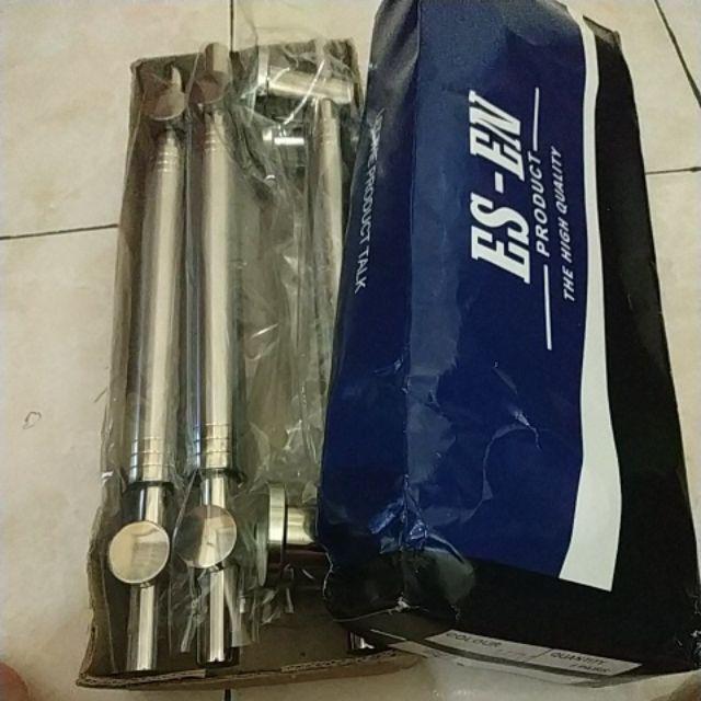 Handle Pintu Rumah Bulat Tarikan Pintu 33 Cm Coklat Gagang Pintu Sunduk Kunci Pintu Suling Stainles