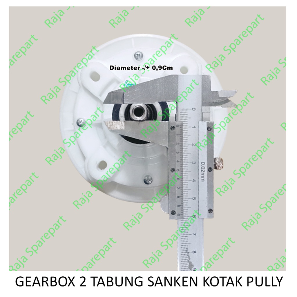 Gearbox Mesin Cuci 2 Tabung Sanken Kotak Kecil GB12