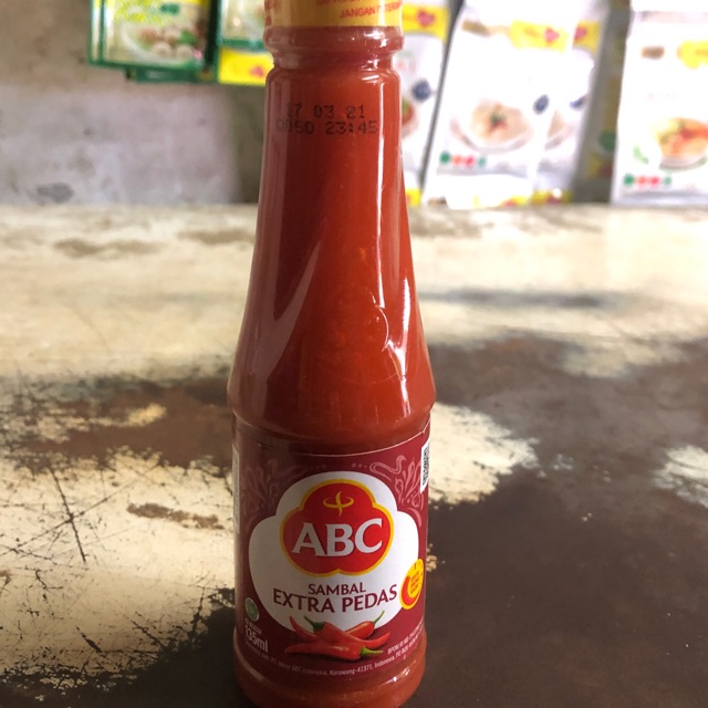 

Sambal Extra Pedas ABC Botol 135gr