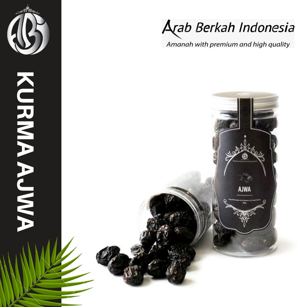 

Kurma Nabi Kurma Ajwa 700 Gr Premium Grade A Timur Tengah Original