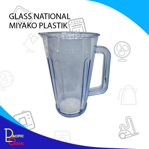 GELAS BLENDER NAT GELAS BLENDER MIYAKO PLASTIK UNIVERSAL GLASS BLENDER PLASTIK
