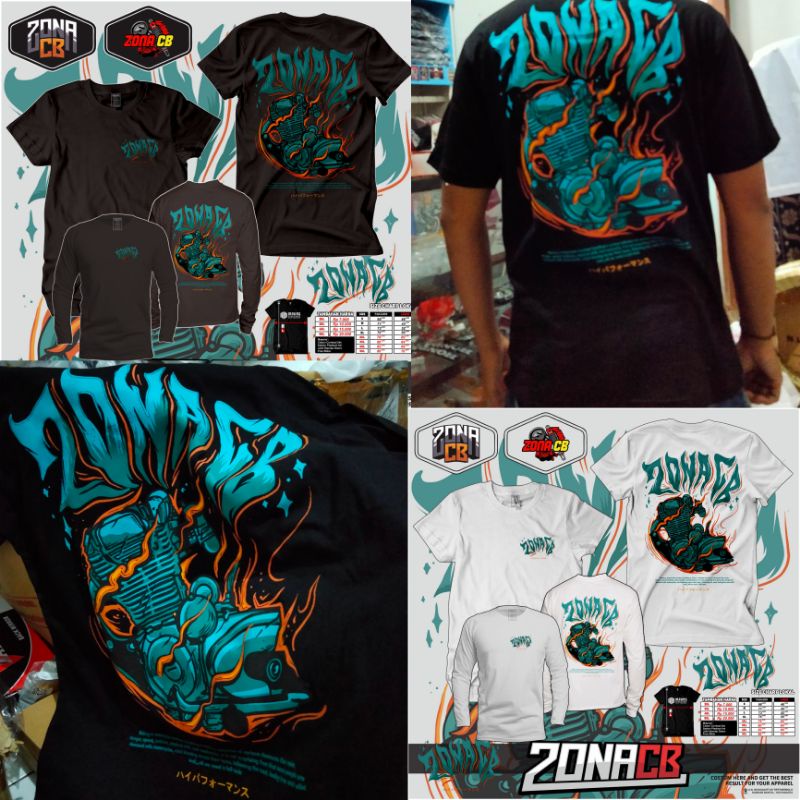 kaos zona cb official original