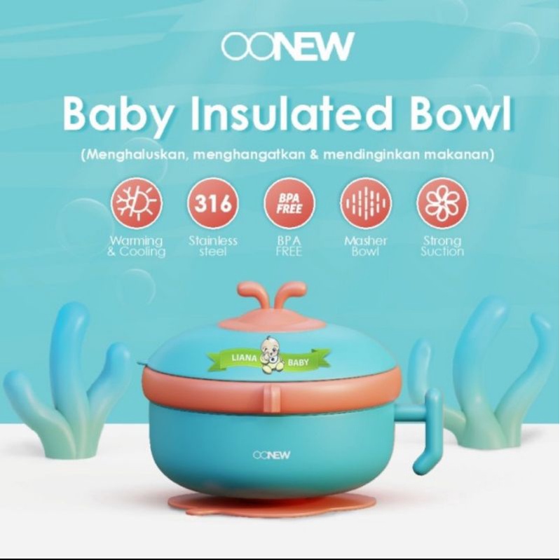 OONEW Baby Insulated Bowl