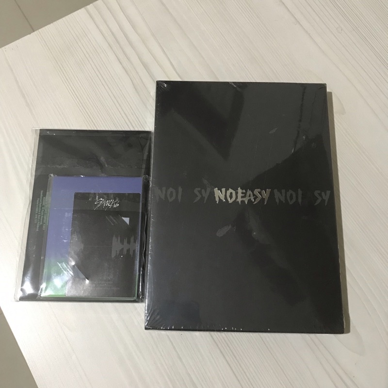 ALBUM NOEASY LIMITED ALADIN DAN STANDARD VER STRAY KIDS SEALED WITH POSTER tag skz bangchan lee know