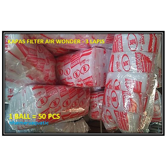 KAPAS FILTER AIR AQUARIUM WONDER