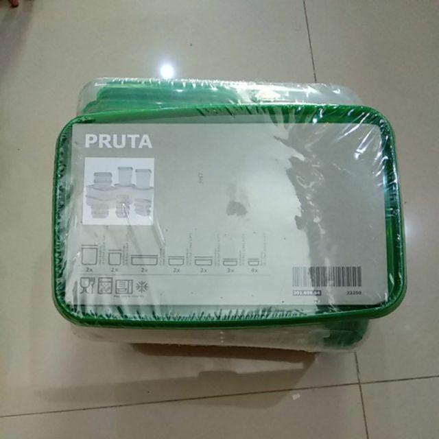 [ 1set Isi 17pcs ] Tempat Kontainer Makanan Container Food Tempat Penyimpanan Makanan