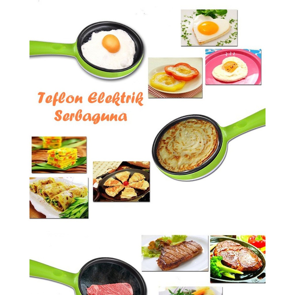 teflon telur   teflon listrik serbaguna   Teflon Elektrik Serbaguna Bisa masak di kantor toko hotel
