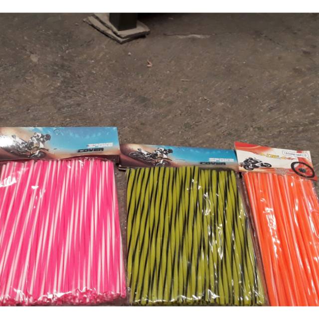 Cover jari jari ring 17 supermoto dan all motor ring 17 warna warni