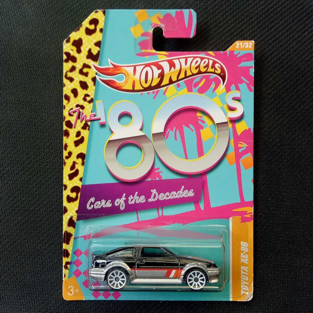 Hot Wheels Toyota AE-86 80's Cars of the Decades