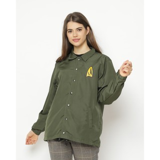  Erigo  Coach Jacket Paradise Olive Shopee Indonesia 