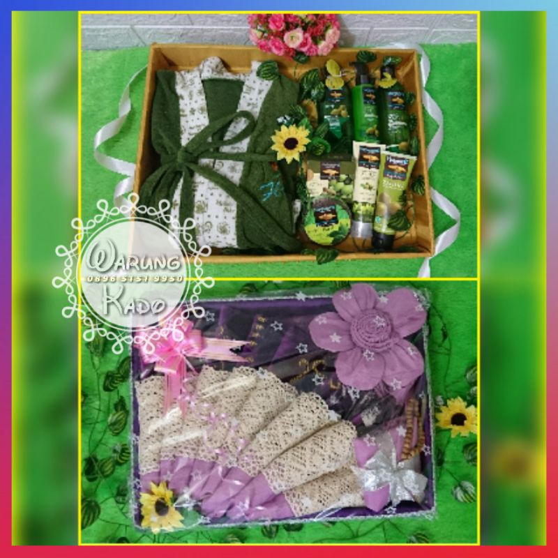 ❤HANTARAN PERNIKAHAN PAKET 2❤HANTARAN MUKENA❤HANTARAN KIMONO❤